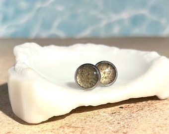 North Carolina, Cape Hatteras, Beach Sand Earrings, Earrings, North Carolina Gifts, Stud Earrings, Outer Banks  Ready To Ship