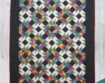 Intermediate Quilt Block Patterns Talavera Quilt Pattern PDF Digital Download Intermediate | Etsy