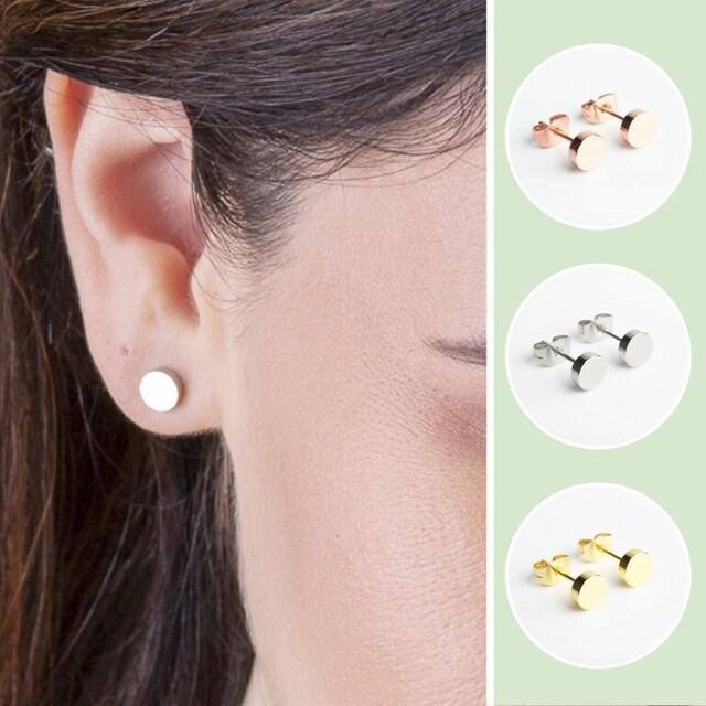 Kleine Ohrstecker Für Zweites Ohrloch Gold ALEXASCHA - Etsy.de