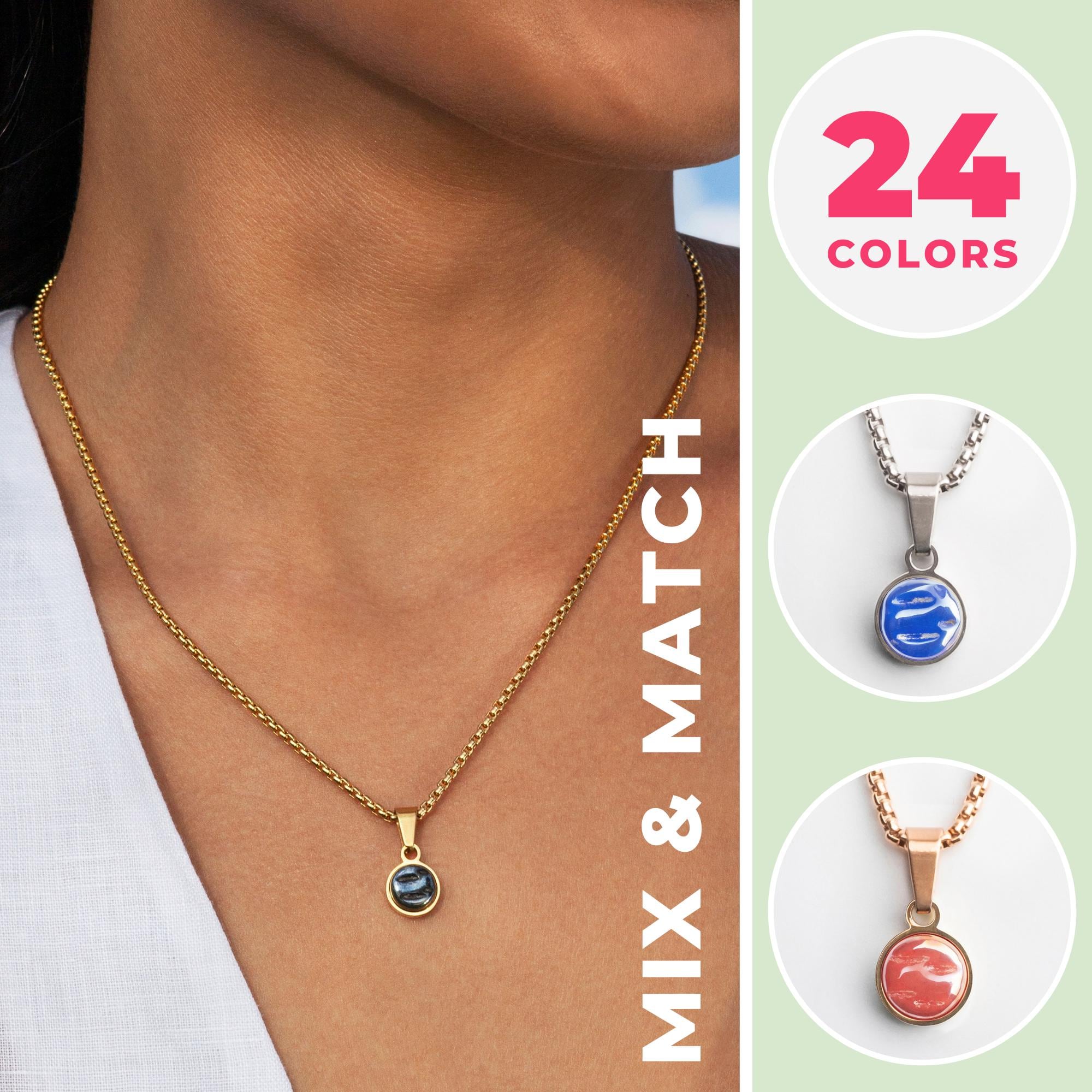 Mix and Match Necklace Gold Silver Rosegold Chain Personalized 