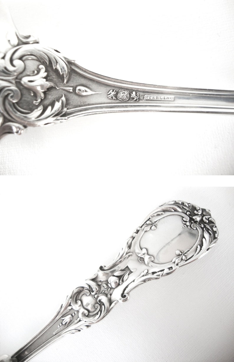 thumbnail image 2 of Reed & Barton Francis I Sterling Silver Relish Spoon – Custom Made, Excellent Condition 2 of 4