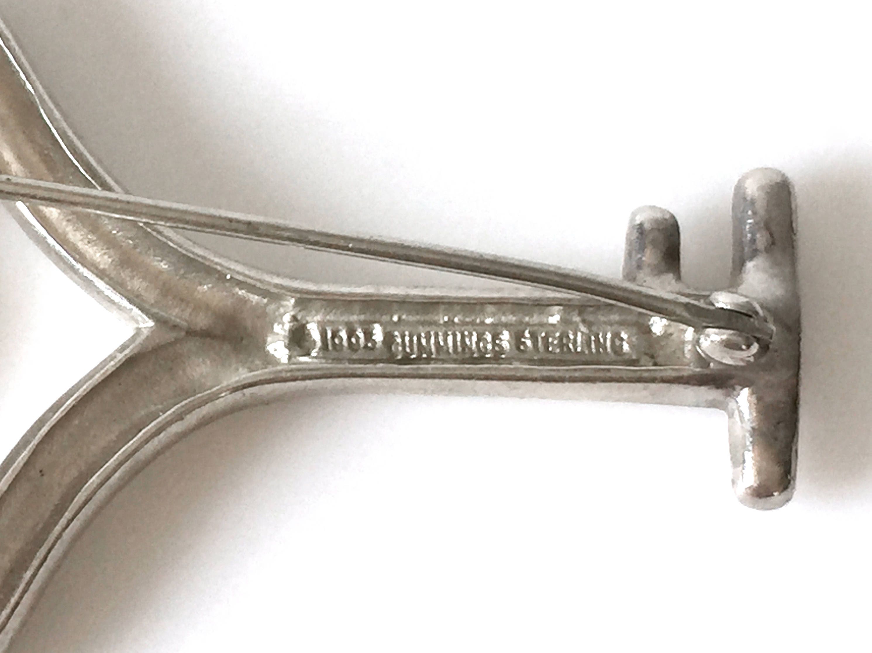 Angela Cummings Sterling Silver Heart Key Brooch - Etsy