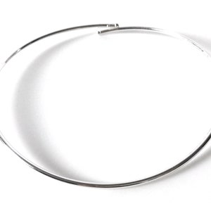 Grosse Sterling Silver Choker Necklace Made In Germany 1971