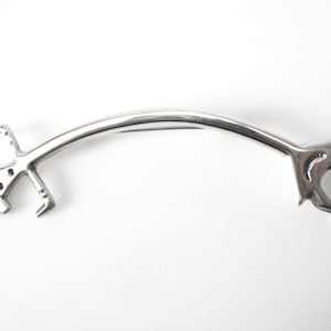 Vintage Navajo Sterling Silver Yei Spirit Brooch