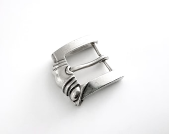 Kieselstein Cord Sterling Silver Belt Buckle Model 561