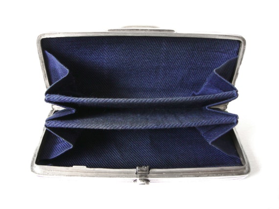 Exceptional Antique Fyodor Ivanov Russian 875 Silver Coin Purse