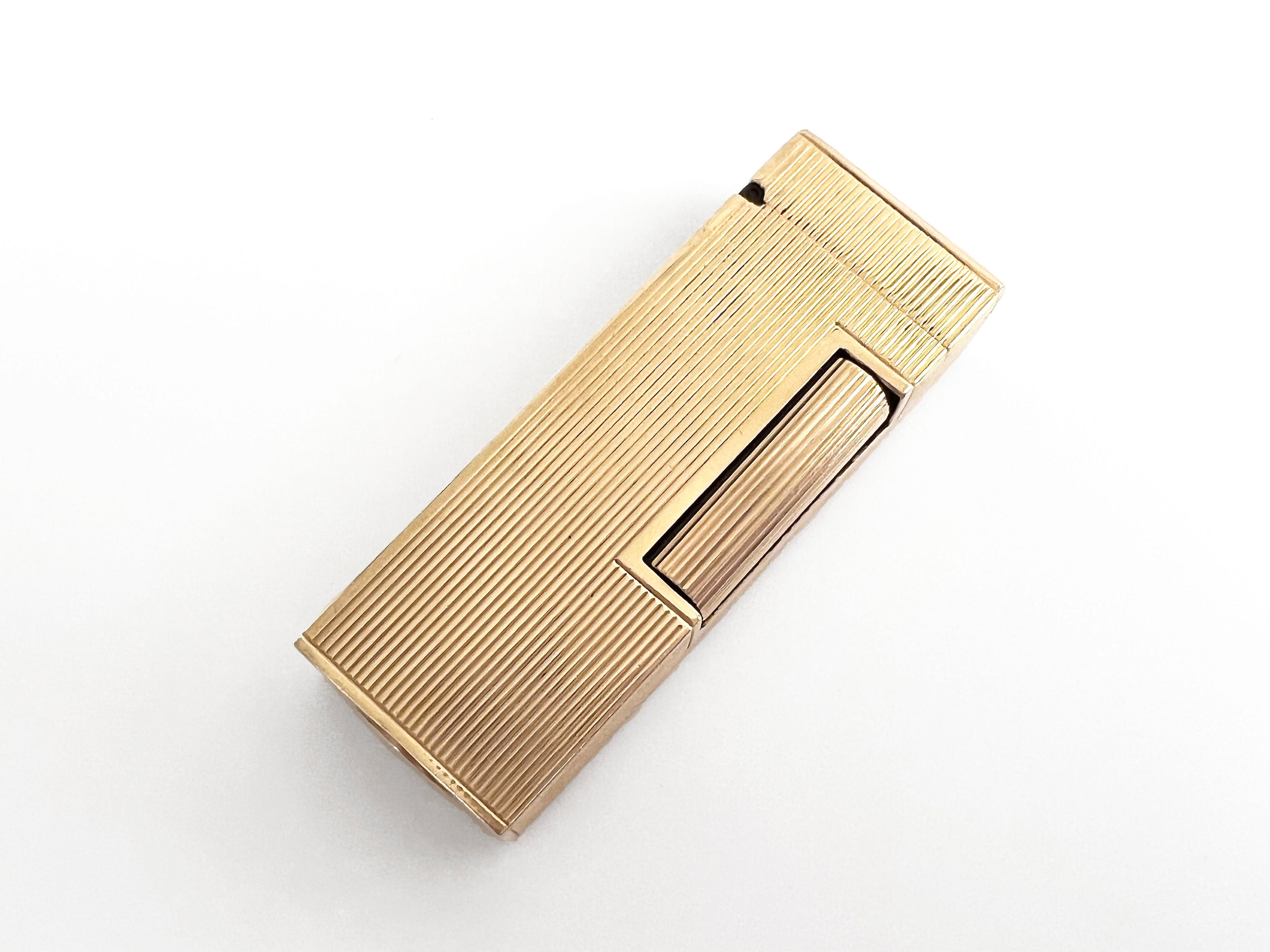 14K Gold Dunhill Rollalite Feuerzeug mit den Initialen JLH monogrammiert Etsy