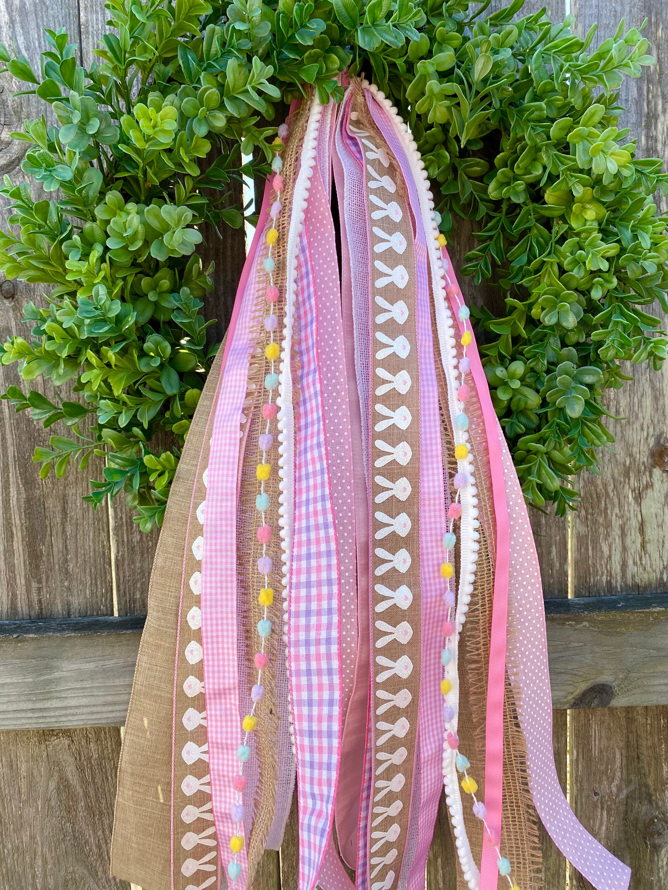 Easter Bunny Ribbon Set, Easter Ribbon Set, Spring Ribbon Bundle ...