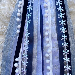 Winter Blues Ribbon Set, Ribbon Set, Ribbon Bundle, Wreath Ribbon ...