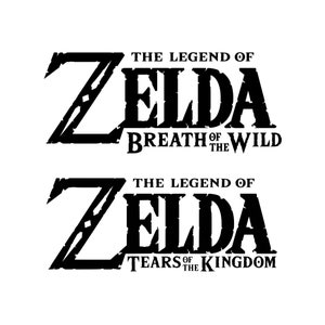 The Legend of Zelda Logo Bundle Cut Files SVG PNG PDF