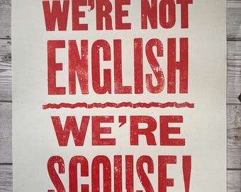 Scouse Art Print – Liverpool Football, Kop Banner