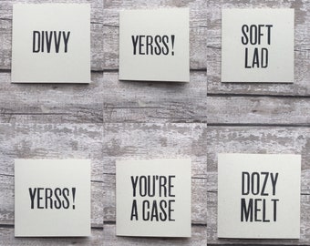 Funny Scouse Sayings Card - Liverpool Greetings Card