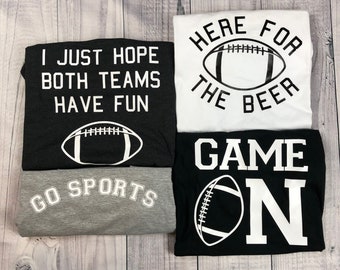 Sports Unisex Jersey Tee - Football Shirt - Men's Football Shirt - Gift for Him - Gift for Her - Game Day Gear - Team Shirt - Go Sports