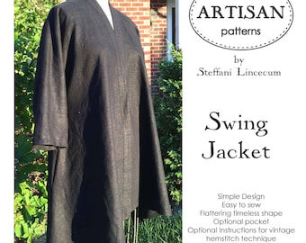 Swing Jacket PDF Pattern (Print Shop Version)