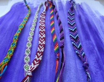 Pulseira da Amizade Feita Sob Encomenda