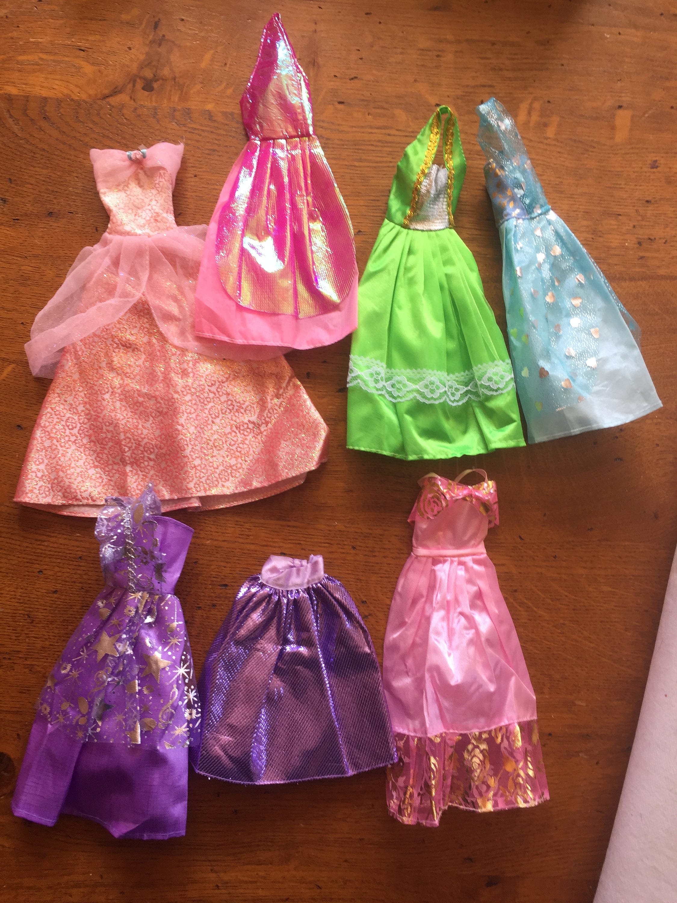 used doll clothes