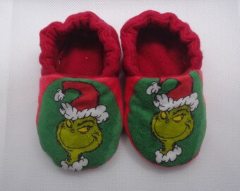 grinch moccasins