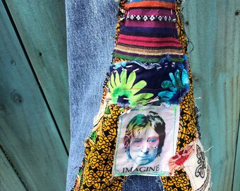 【hippiedippy】stitch denim pt stitch denim pt - hippiedippy 히피디피