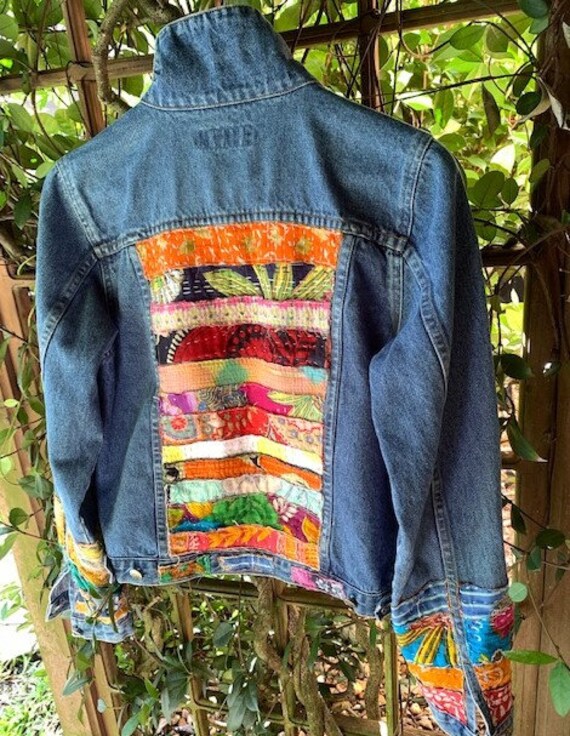 hippie jean jacket