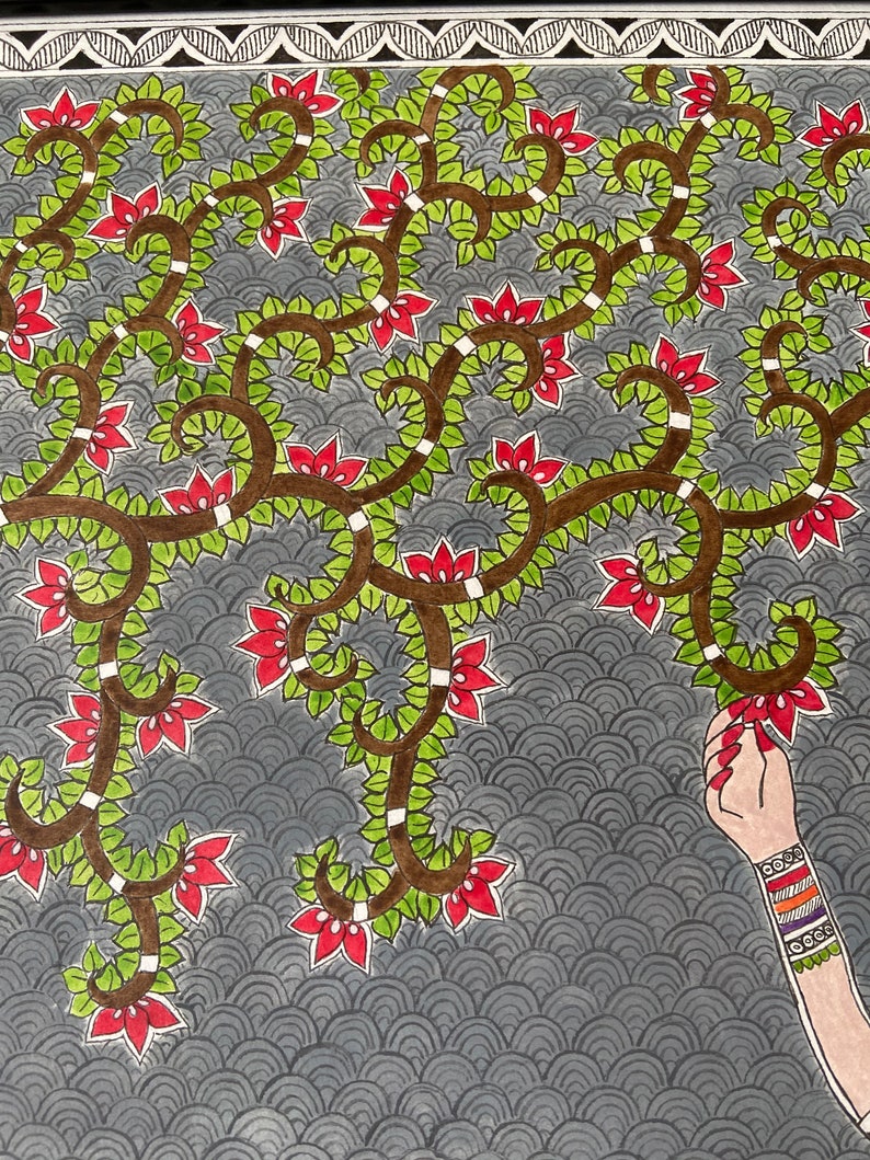 Madhubani painting Indian folk art