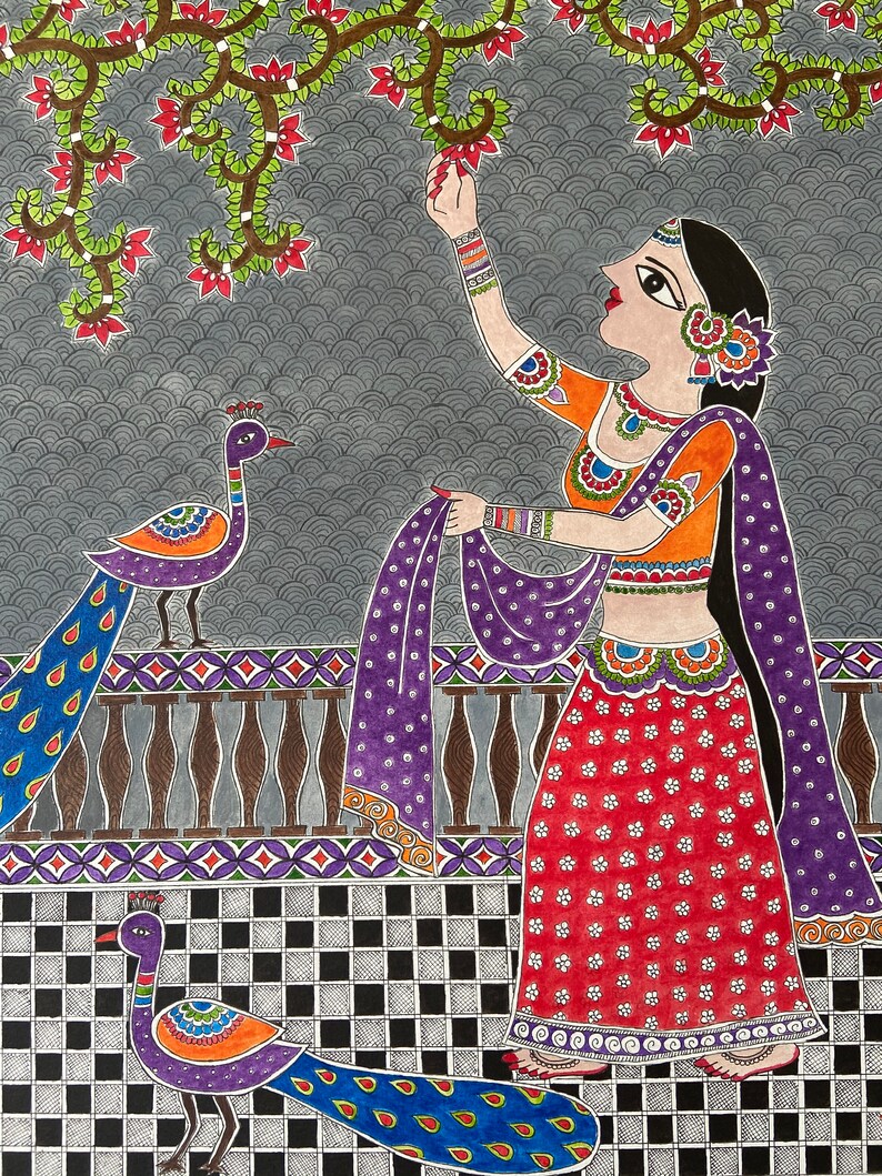 Madhubani painting Indian folk art