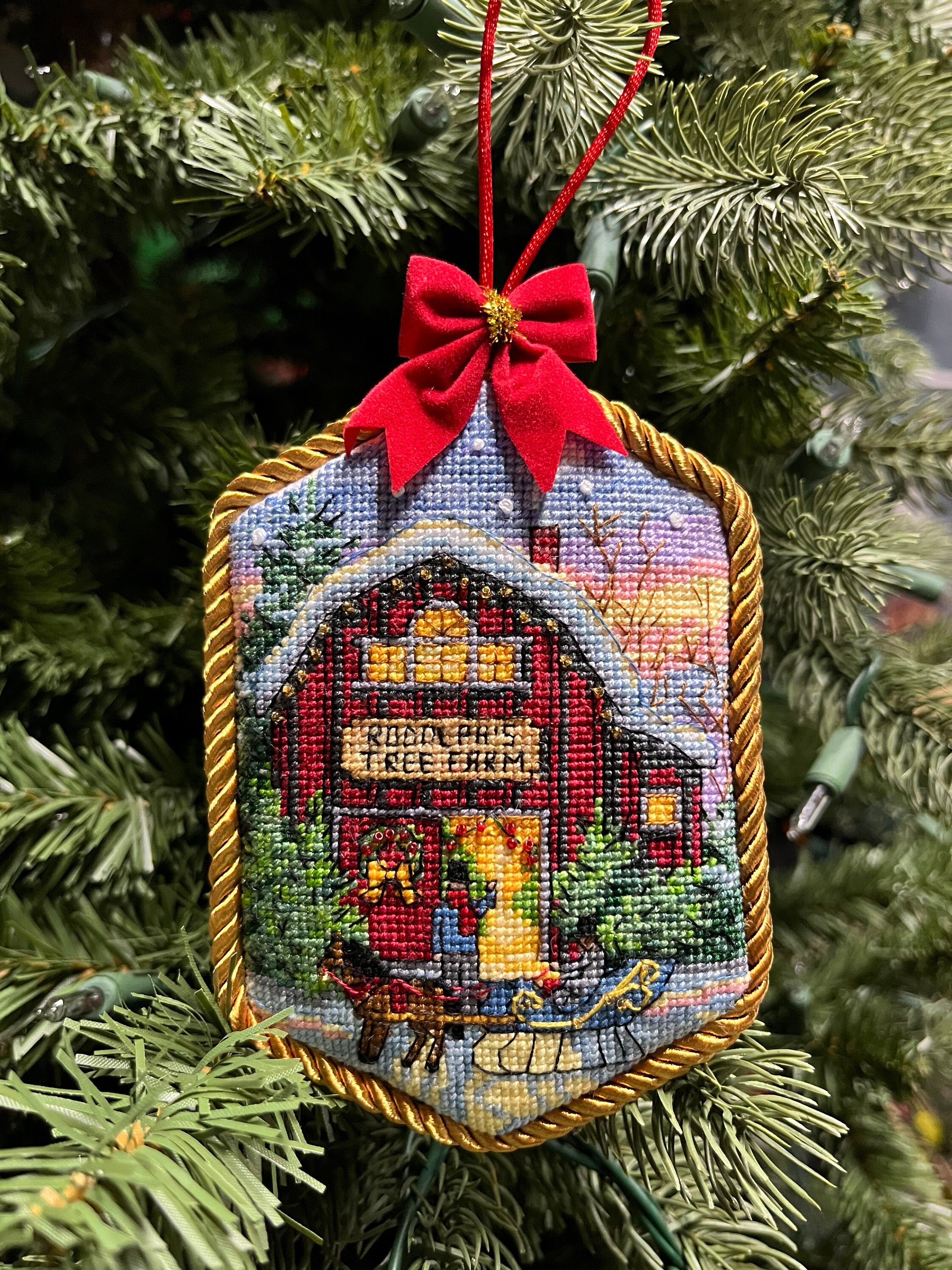 Christmas Village Ornaments 