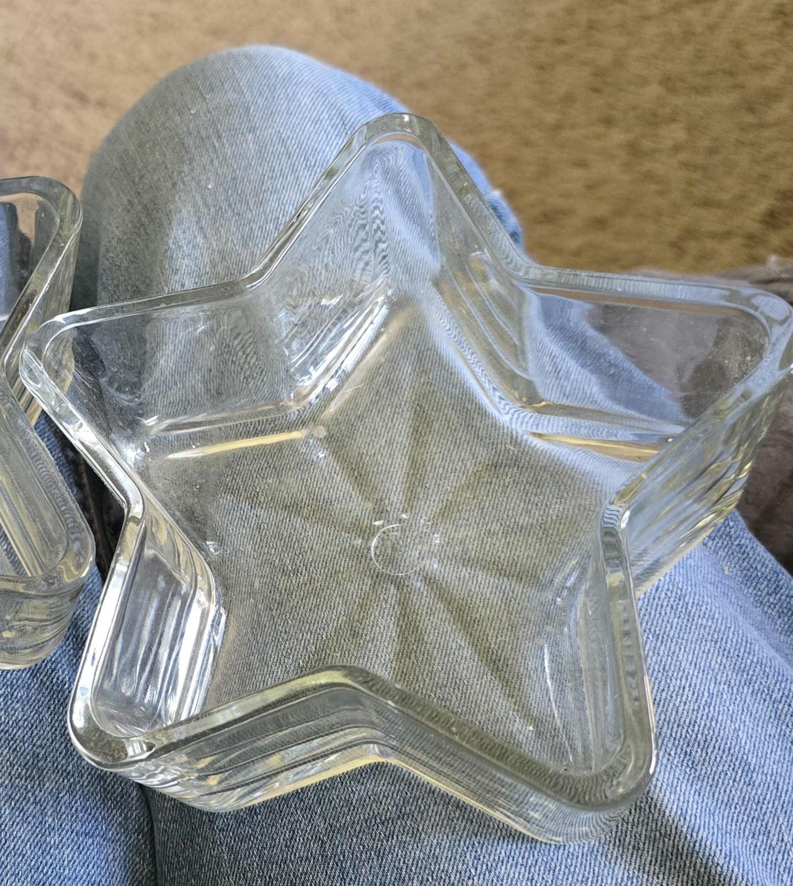 Star Shaped Glass Dish - Etsy