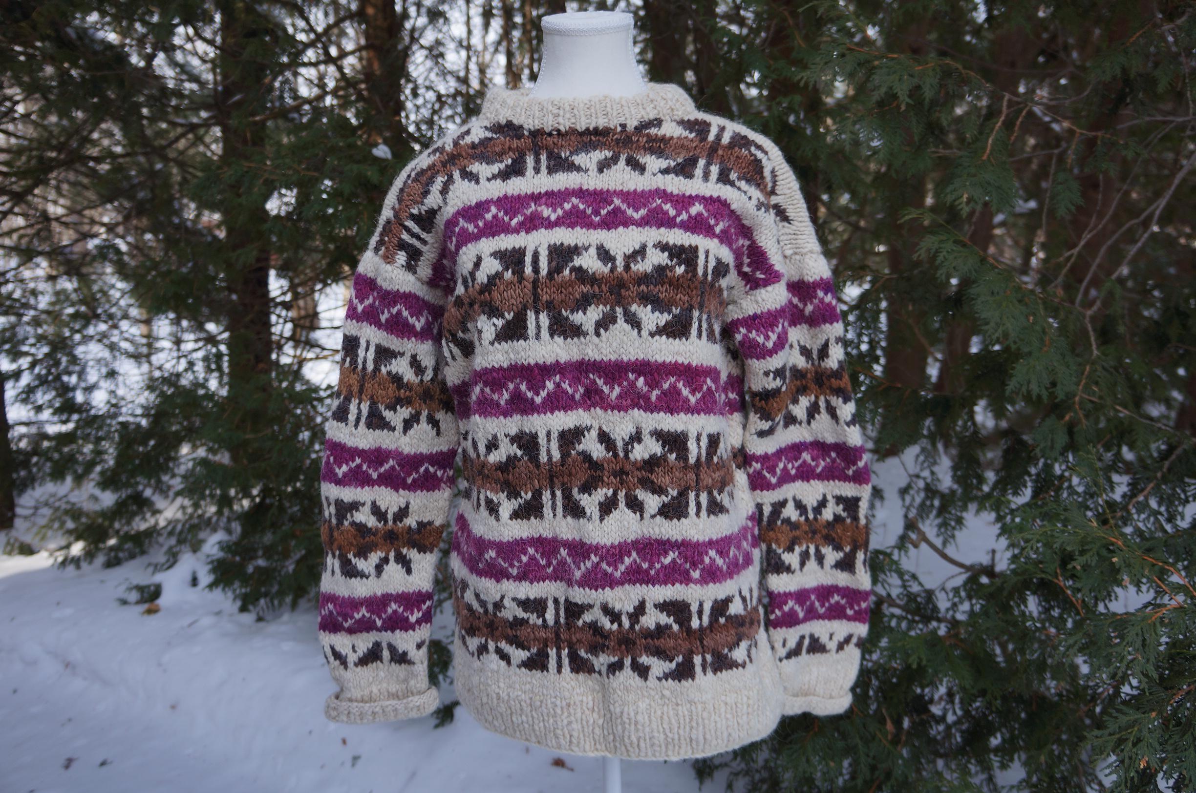 80s Ecuador Sweater - Etsy Canada