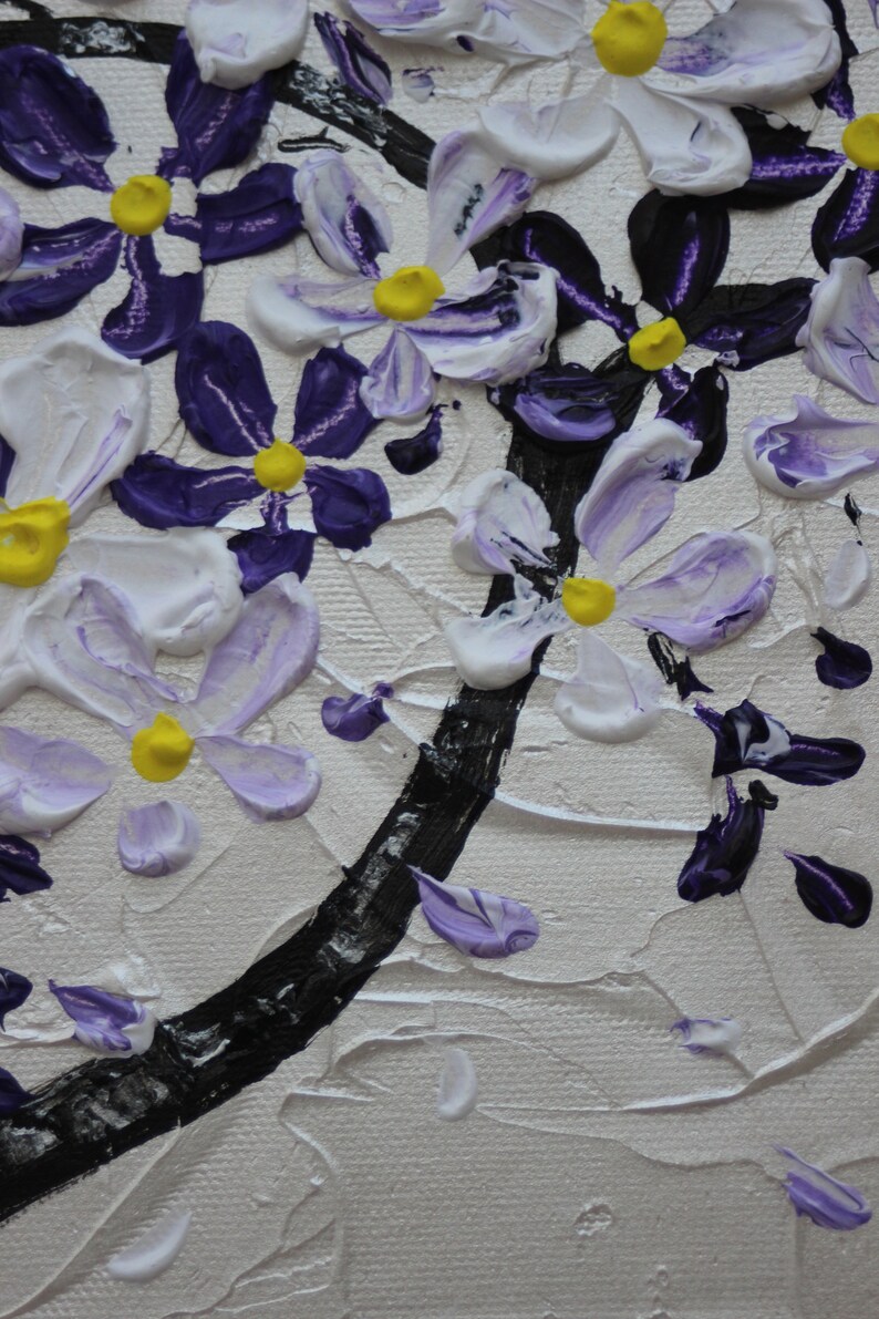 Original Modern Art Painting on Gallery Wrapped Canvas Home Etsy