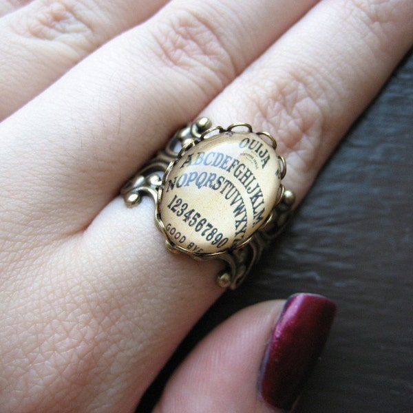 Antique Ouija Board Ring