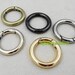5pcs gold spring ring clasp round Inner 25mm inner 1inch 200-611