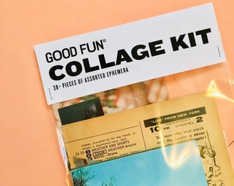 Junk Journal Collage Kit Assorted Ephemera
