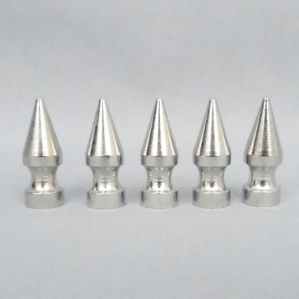 10 Silver 1 Inch Tree Spikes