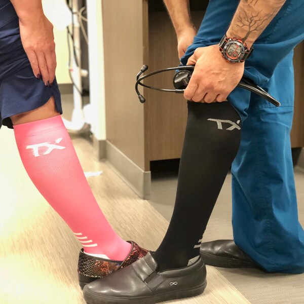 TX 20-30 mmHg gegradueerde compressiesokken voor verpleegkundigen en gezondheidszorg