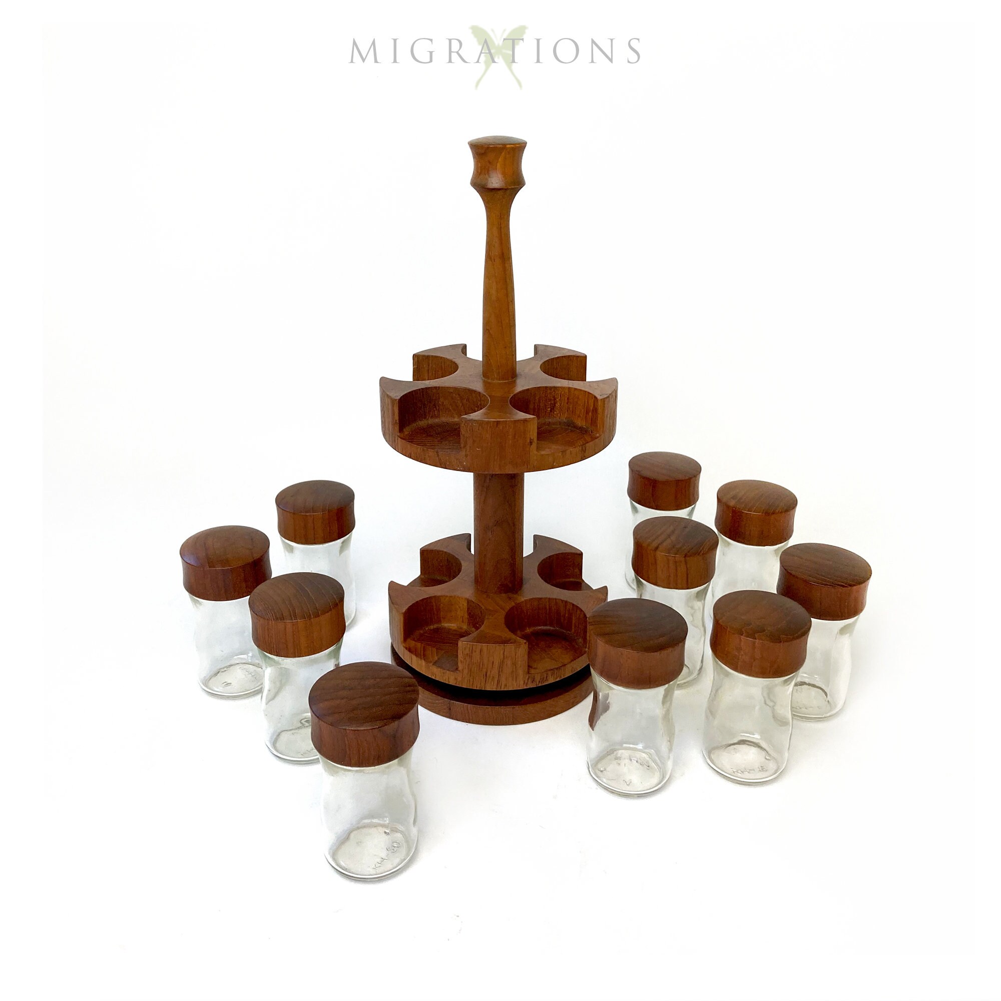 Digsmed Revolving Spice Rack Danish Modern Denmark - Etsy 日本
