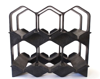Vintage Ornapress Modular Wine Rack Brutalist Mid Century Modern