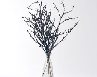 Extra Large Navy Blue Twig Berry Bundle - 40"