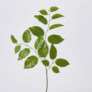 Ramo de hojas de salal triples Real Touch, vegetación artificial para uso diario - 31&quot;
