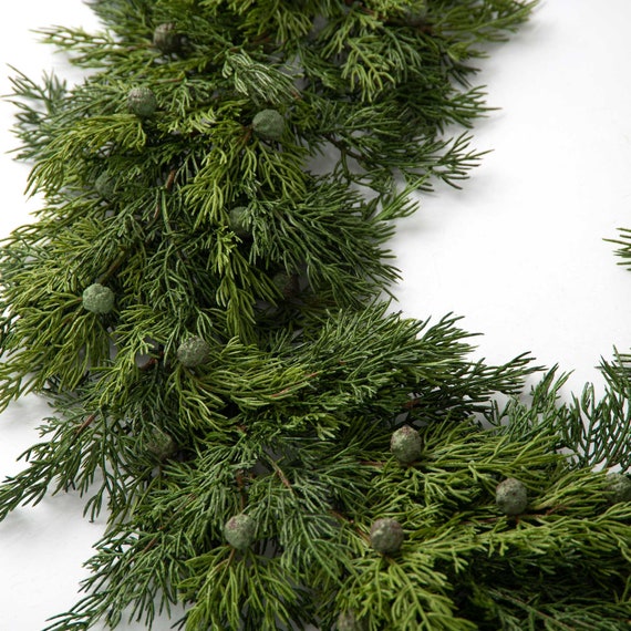 Ghirlanda natalizia per porta, grande, artificiale, invernale, con campanelle a pigna e bacche rosse, per interni ed esterni, vacanze, decorazione per la casa di Natale