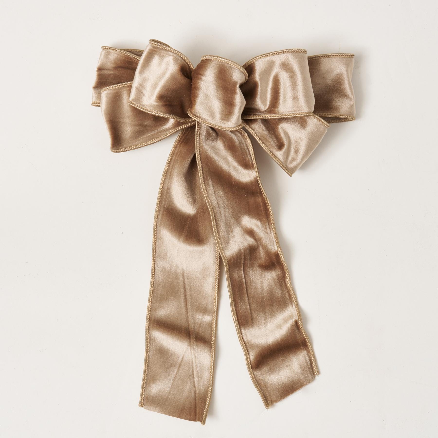 Brown velvet Bow - hair barrette NWOT Iconic Velvet Bow Barrette Hair Clip in Mocha Mousse ‐ Emi Jay main image 4