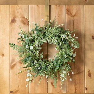 Mixed Eucalyptus, Green Ruscus Greenery All Seasons Wreath
