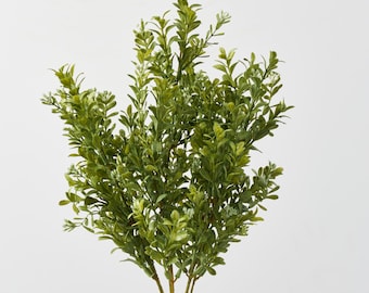 Arbusto de boj artificial bicolor verde All Seasons - 43 cm