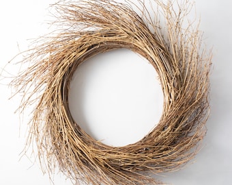 Wispy Natural Grapevine Twig Everyday Wreath Base