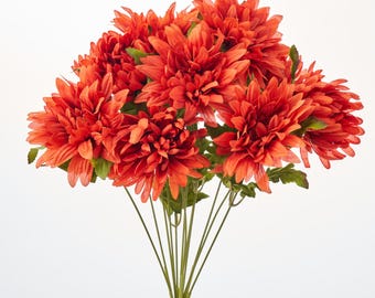 Sienna Autumn Chrysanthemum Bush Bouquet - 22"