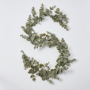 Sage Green Eucalyptus All Season Greenery Garland Everyday Table Runner