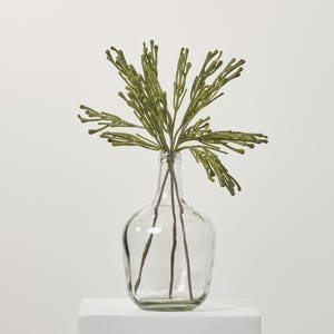 Real Touch Berzelia Berry Spray Faux Everyday Greenery Stem - 19&quot;