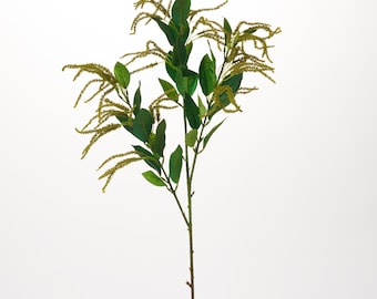 Leafy Green Amaranthus Spray Everyday Faux Foliage Spray - 36"