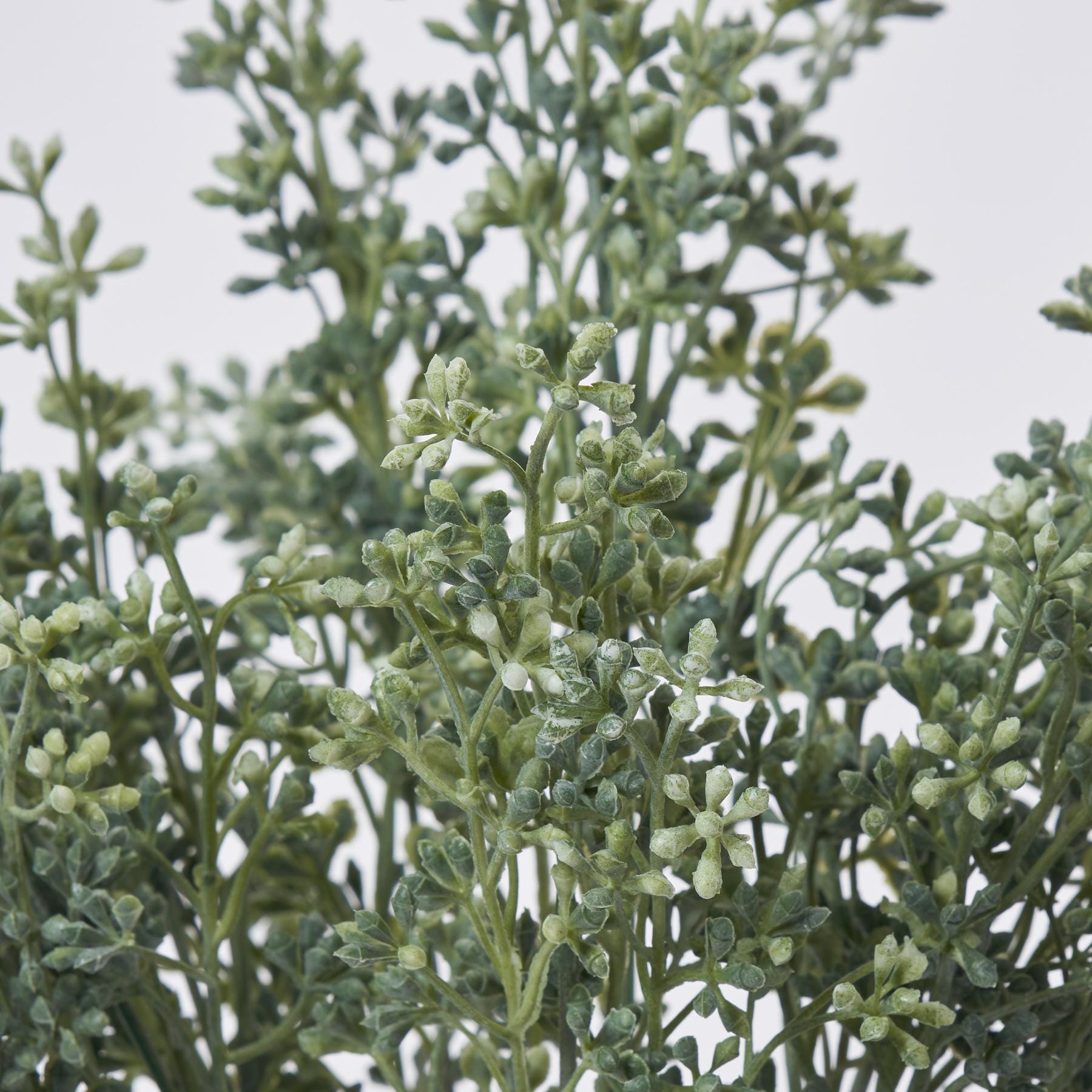 Gray Green Seeded Eucalyptus Faux Bush Bouquet Everyday Greenery Spray ...