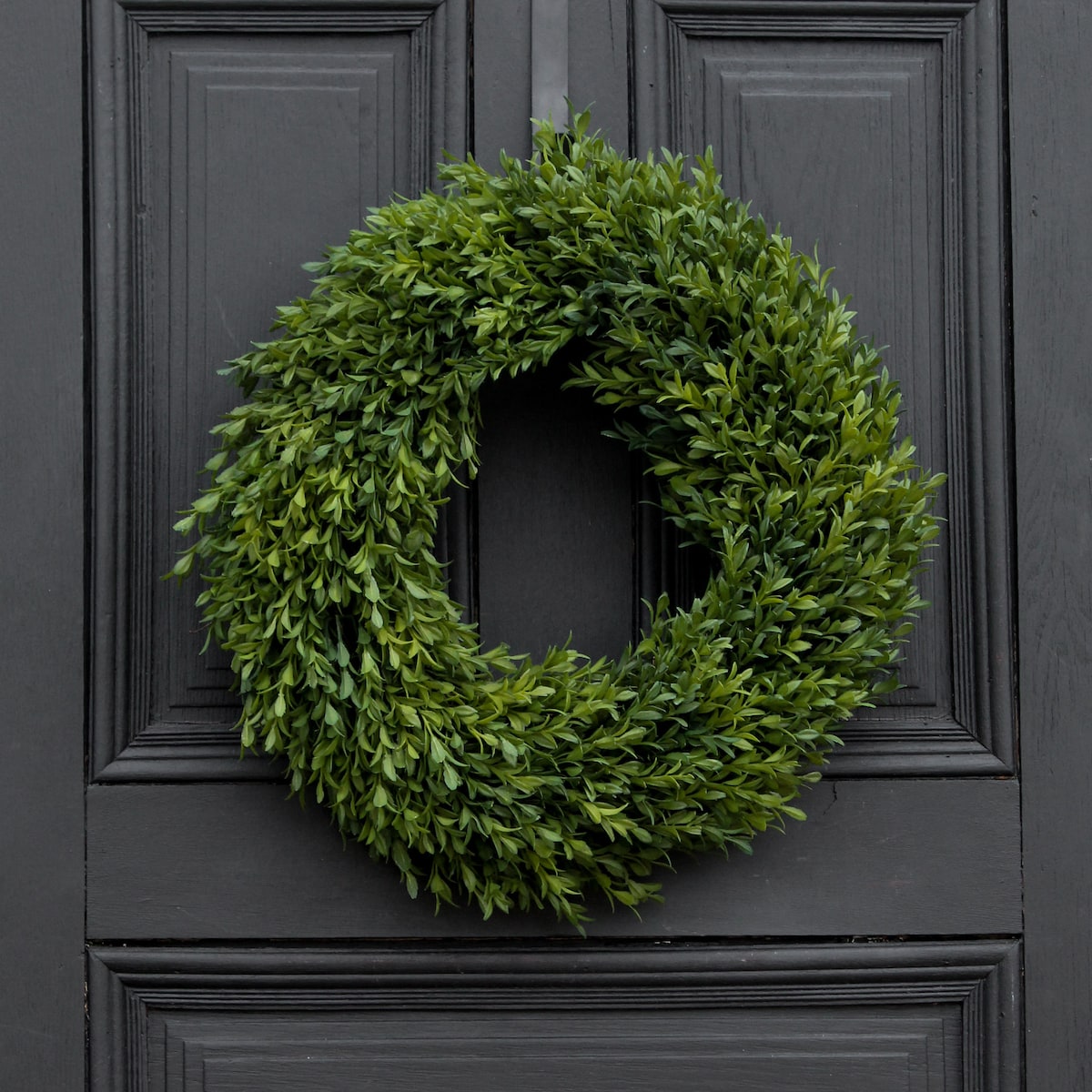 Realistic Boxwood Everyday All Seasons Spring Summer Outdoor Wreath - 2 Sizes - Etsy