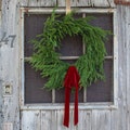Real Touch Norfolk Pine Front Door Christmas Holiday Winter Wreath